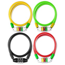 ANTIFURT CU CIFRU RFR COMBINATION LOCK JUNIOR NEGRU 10X600MM ANTIFURT CU CIFRU RFR COMBINATION LOCK JUNIOR NEGRU 10X600MM