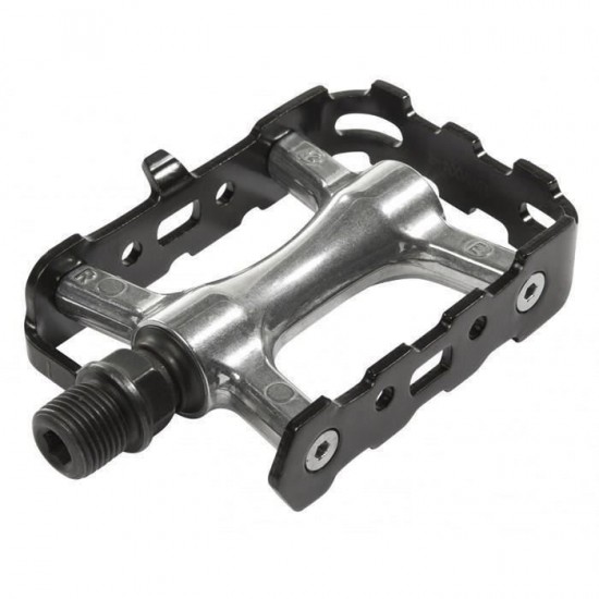PEDALE CUBE RFR STANDARD CMPT Negru/argintiu