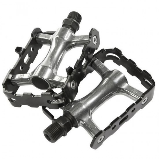 PEDALE CUBE RFR STANDARD CMPT Negru/argintiu
