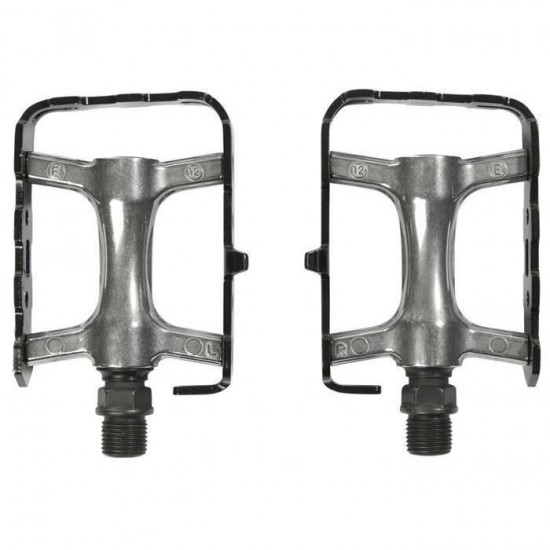 PEDALE CUBE RFR STANDARD CMPT Negru/argintiu