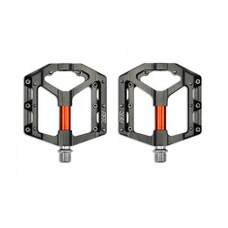 PEDALE RFR FLAT SLT 2.0 GREY ORANGE PEDALE RFR FLAT SLT 2.0 GREY ORANGE