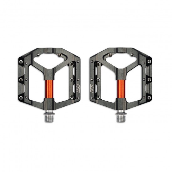 PEDALE RFR FLAT SLT 2.0 Grey Orange PEDALE RFR FLAT SLT 2.0 Grey Orange