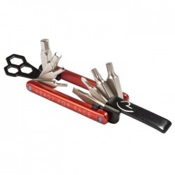 SET SCULE PLIABIL RFR MULTI TOOL 12 ROSU