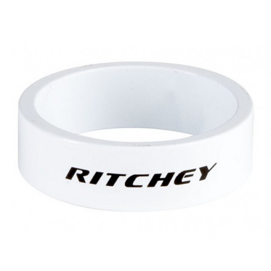 Distanţier RITCHEY Alb 10mm 1-1/8 (5/pachet)