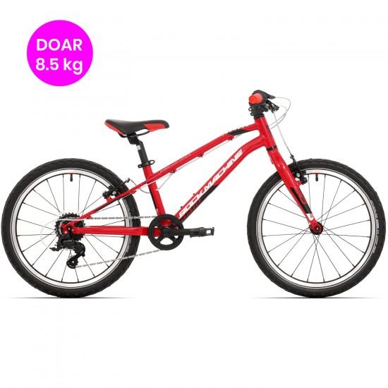 Bicicleta Rock Machine Thunder 20 VB Gloss Red/White/Black Bicicleta Rock Machine Thunder 20 VB Gloss Red/White/Black