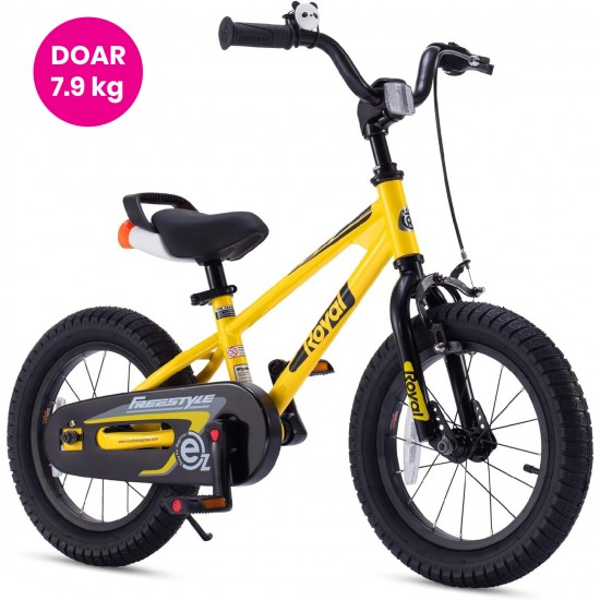 Bicicleta Royal Baby EZ Freestyle 14 Yellow Bicicleta Royal Baby EZ Freestyle 14 Yellow