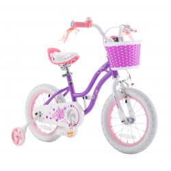 Bicicleta Royal Baby Star Girl Coaster Brake 18 Purple