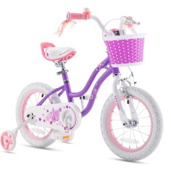 Bicicleta Royal Baby Star Girl Coaster Brake 14 Purple Bicicleta Royal Baby Star Girl Coaster Brake 14 Purple