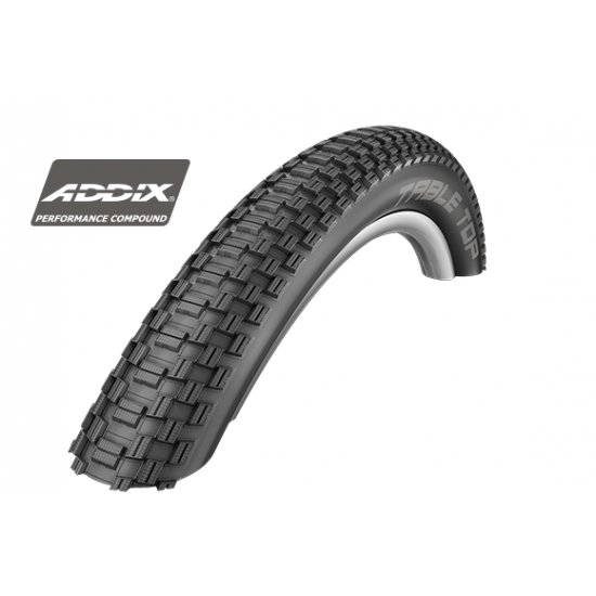 Cauciuc SCHWALBE Table Top - 26x2.25 (57-559) HS373 B/BG-SK, Addix Pliabil