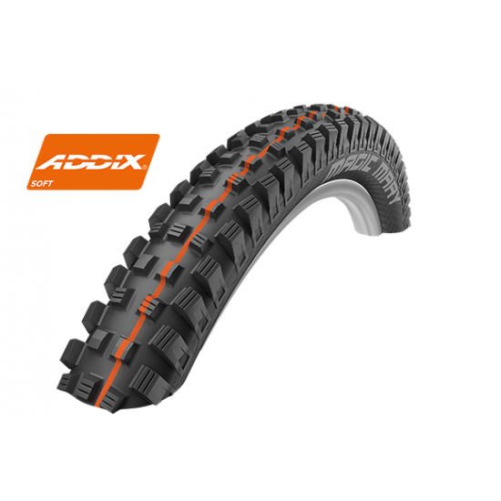 Cauciuc SCHWALBE MAGIC MARY SuperG Soft Addix HS447 29x2.35/60-622 B/B-SK TL-Easy Pliabil Cauciuc SCHWALBE Magic Mary - 29x2.35 (60-622) HS447 B/B-SK, Super Gravity, Addix Soft - TLE Pliabil