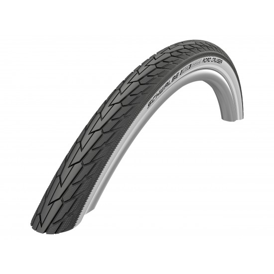 Cauciuc SCHWALBE Road Cruiser - 26x1 1/2 x1 3/8 650-35B (37-584) HS484 B/W, Green - Sarma