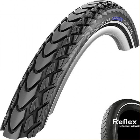 Cauciuc SCHWALBE MARATHON MONDIAL Perf 28x1.75/47-622 B/B-SK+RT HS428 Sarma Cauciuc SCHWALBE Marathon Mondial - 28x1.75 (47-622) HS428 B/B-SK+RT, Addix - Sarma