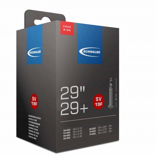 Camera SCHWALBE SV19F 27.5+/29+ freeride(65/75-584/622) IB 40mm