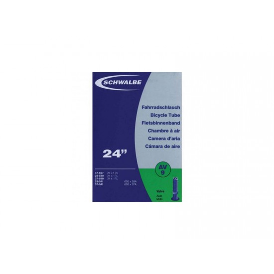Camera SCHWALBE AV9 24'' (28/47-507/541) EK AGV 40mm Camera SCHWALBE AV9 24 (28/47-507/541) EK AGV 40mm