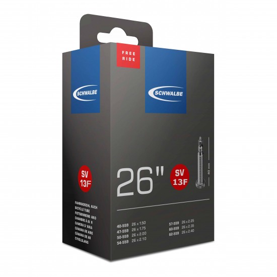Camera SCHWALBE SV13F FREERIDE 26'' (54/75-559) EK 40mm Camera SCHWALBE SV13F FREERIDE 26 (54/75-559) EK 40mm