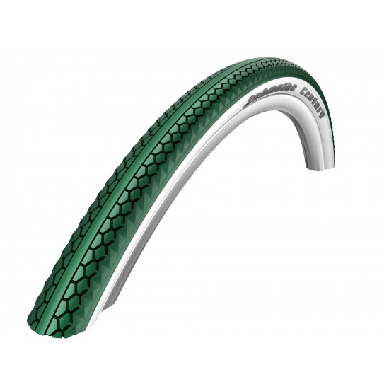 Cauciuc SCHWALBE CENTURY 28*1.40 700x35C/37-622 GN/W+BBS+RT Sarma Cauciuc SCHWALBE Century - 28x1.40 700x35C (37-622) HS458 GN/W+BBS+RT, SBC - Sarma