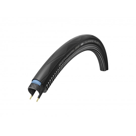 Cauciuc SCHWALBE DURANO PLUS 700*23C/23-622 B/B Pliabil Cauciuc SCHWALBE Durano Plus - 700x23C (23-622) HS464 B/B, DC - Pliabil
