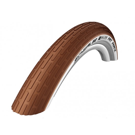 Cauciuc SCHWALBE FAT FRANK 26*2.35/60-559 BN/W+RT Sarma Cauciuc SCHWALBE Fat Frank - 26x2.35 (60-559) HS375 BN/W+RT, SBC - Sarma