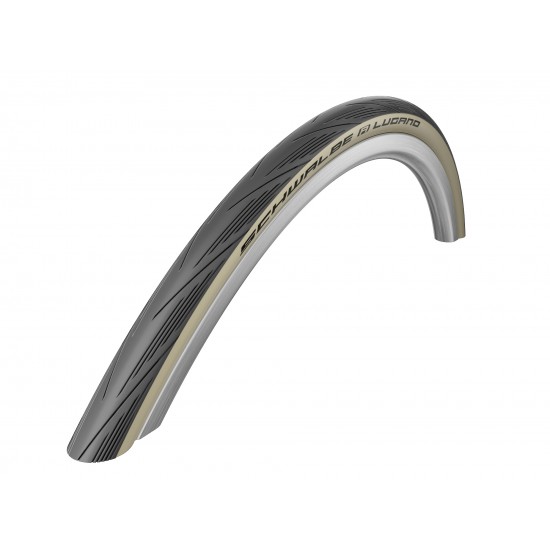 Cauciuc SCHWALBE LUGANO 700*25C/25-622 B/BG-SK Sarma 01 Cauciuc SCHWALBE Lugano - 700x25C (25-622) HS471 B/BG-SK, SiC 01 - Sarma
