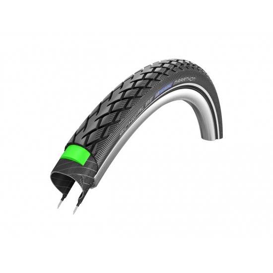 Cauciuc SCHWALBE Marathon - 28x1.00 700x25C (25-622) HS420 B/B+RT, Addix - Sarma