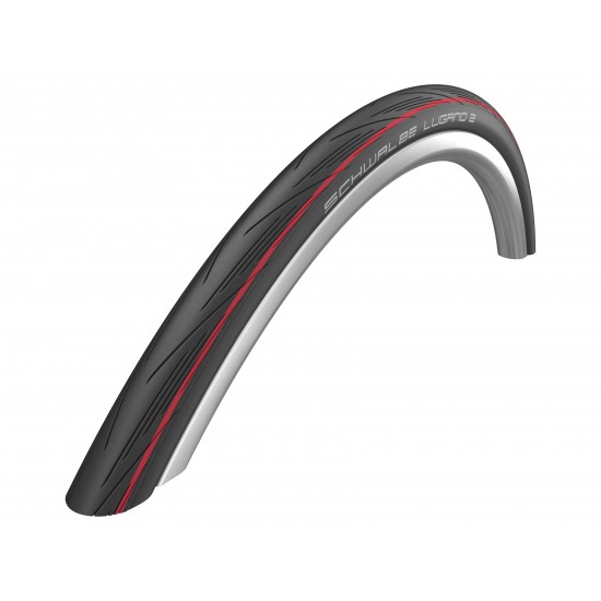 Cauciuc SCHWALBE Lugano II - 700x25C (25-622) HS471 B/RS/B-SK, SiC - Pliabil