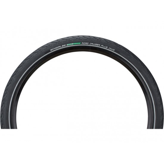 Cauciuc SCHWALBE Road Cruiser Plus PunctureGuard, TwinSkin - 28x1.75 (47-622) HS484 Green Cauciuc SCHWALBE Road Cruiser Plus - 28x1.75 (47-622) HS484 B/B+RT, Green - Sarma