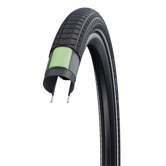 Cauciuc SCHWALBE Big Ben Plus - 20x2.15 (55-406) HS439 B/B-SK+RT, Addix - Sarma