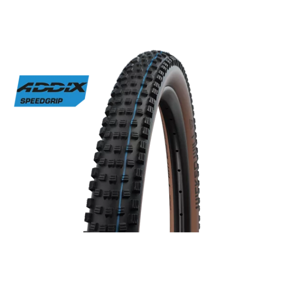 Cauciuc SCHWALBE Wicked Will - 29x2.40 (62-622) HS614 B/BRZ-SK, Super Ground, Addix SpeedGrip - TLE Pliabil Cauciuc SCHWALBE Wicked Will - 29x2.40 (62-622) HS614 B/BRZ-SK, Super Ground, Addix SpeedGrip - TLE Pliabil