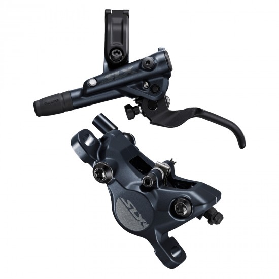 Frana disc hidraulica SHIMANO SLX BL-M7100 (L) + BR-M7100 (F) | placute resin