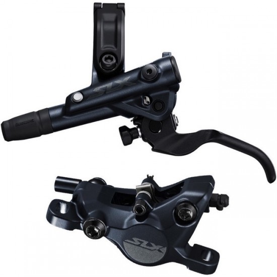 Frana disc hidraulica SHIMANO SLX BL-M7100 (L) + BR-M7100 (F) | placute metalice Frana disc hidraulica SHIMANO SLX BL-M7100 (L) + BR-M7100 (F) | placute metalice