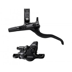 Frana Disc Hidraulica SHIMANO BL-M4100 (L) + BR-MT410 (F) cu placute resin Frana Disc Hidraulica SHIMANO BL-M4100 (L) + BR-MT410 (F) cu placute resin