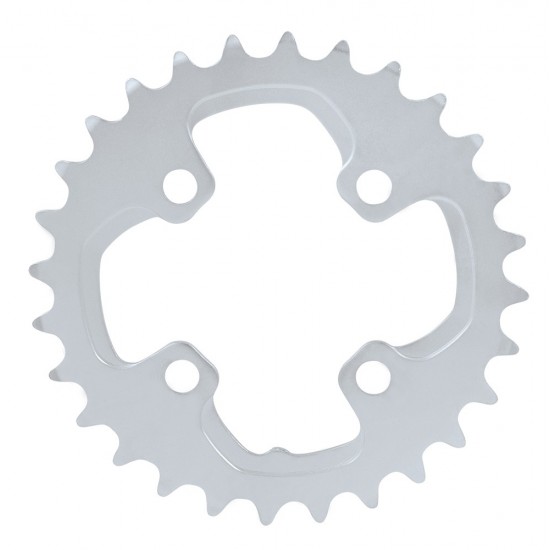 Placa pedalier Shimano FCM785 28 dinti argintie Placa pedalier Shimano FCM785 28 dinti argintie