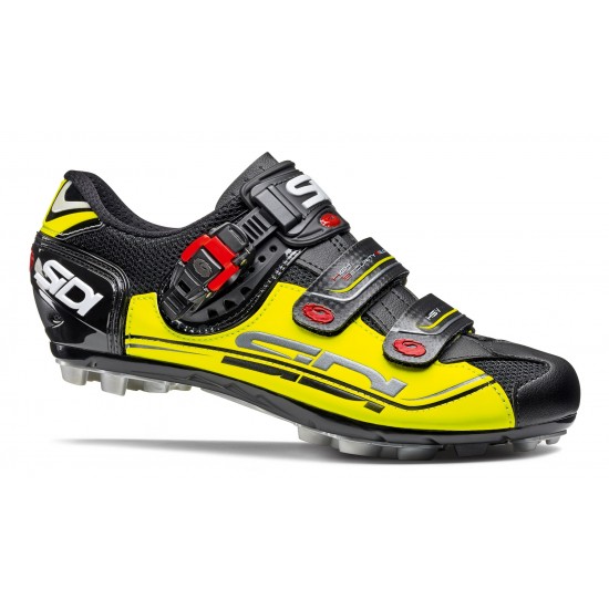 Pantofi ciclism SIDI Eagle 7 Mtb negru/galben/negru 42.5 Pantofi ciclism SIDI Eagle 7 Mtb negru/galben/negru 42.5