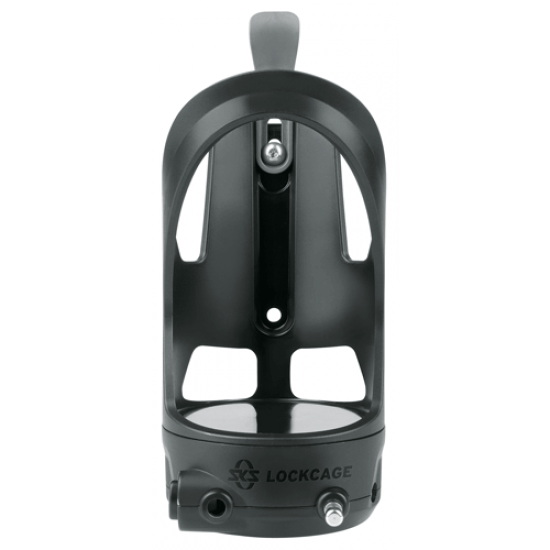 Suport bidon SKS Lockcage - negru Suport bidon SKS Lockcage - negru