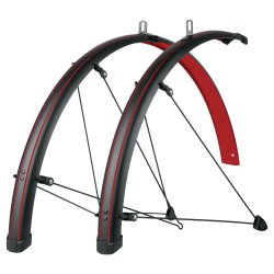 Aparatori bicicleta SKS Stingray 28 - Black/Red | Set
