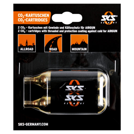 Cartus CO2 SKS filetat-16g - set 2 buc. Cartus CO2 SKS filetat-16g - set 2 buc.