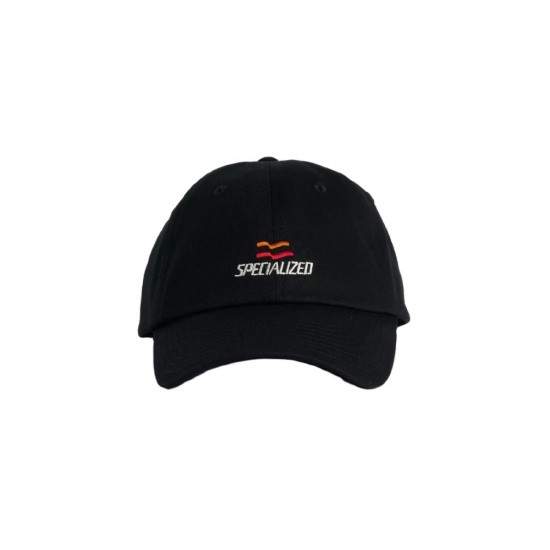 Sapca SPECIALIZED Flag Graphic 6 Panel - Black Sapca SPECIALIZED Flag Graphic 6 Panel - Black