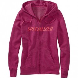 Hanorac SPECIALIZED Women's Podium - Berry/Acid Red XS