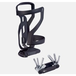 Suport bidon SPECIALIZED Zee Cage II w/Tool - Matte Black (right)