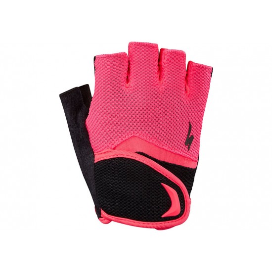 Manusi SPECIALIZED Kids Body Geometry SF - Black/Acid Red S