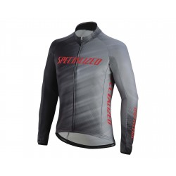 Tricou Ciclism SPECIALIZED Therminal RBX Comp Logo Faze (L/S) - Grey/Black Faze L