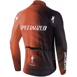 Tricou Ciclism SPECIALIZED Therminal SL Team Expert (L/S) - Rocket Red/Black Faze L