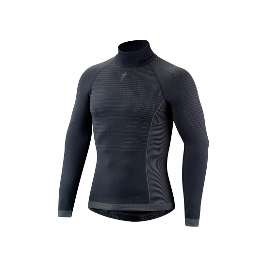 Bluza SPECIALIZED Seamless LS Layer with Roll Neck - Dark Grey S Bluza SPECIALIZED Seamless LS Layer with Roll Neck - Dark Grey S