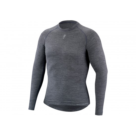 Bluza SPECIALIZED Merino LS Baselayer - Grey XL/XXL Bluza SPECIALIZED Merino LS Baselayer - Grey XL/XXL