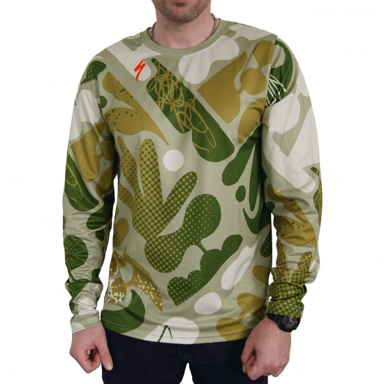 Tricou SPECIALIZED All Mountain Camo LS - C-Design M Tricou SPECIALIZED All Mountain Camo LS - C-Design M