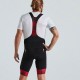 Pantaloni scurti cu bretele SPECIALIZED SL R Team Bib Short - Black/Red M