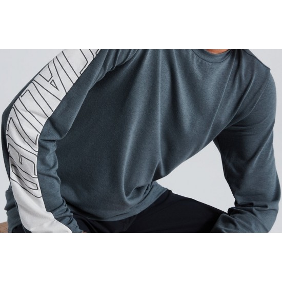 Tricou SPECIALIZED Youth Trail LS - Cast Battleship L