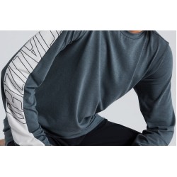 Tricou Ciclism SPECIALIZED Youth Trail (L/S) - Cast Battleship S
