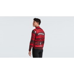 Tricou Ciclism Softshell SPECIALIZED Men's Factory Racing Team SL Expert (L/S) - Black/Red L