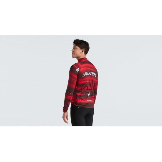 Tricou softshell SPECIALIZED Men's Factory Racing Team SL Expert - Black/Red L Tricou softshell SPECIALIZED Mens Factory Racing Team SL Expert LS - Black/Red L